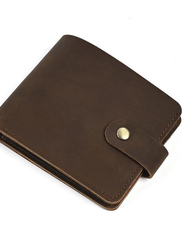 Vintage Leather Bi-fold with Coin Purse