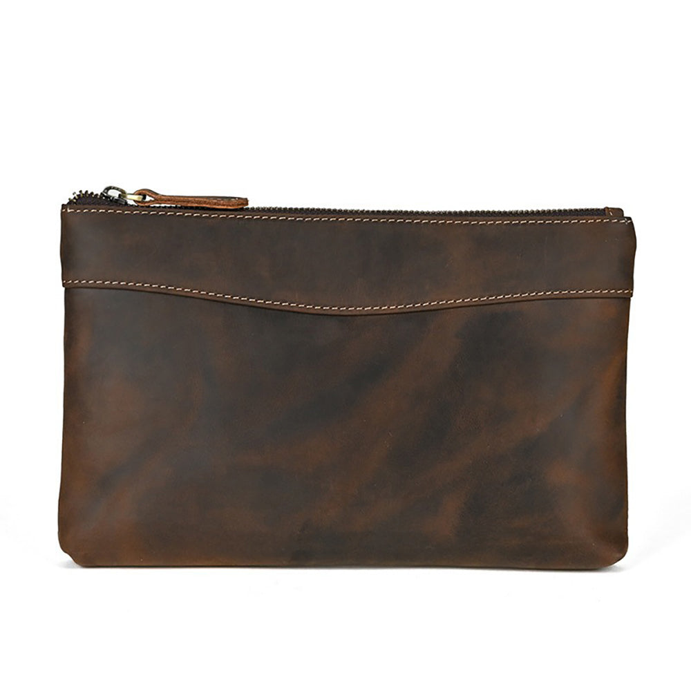 Vintage Leather Men's Clutch