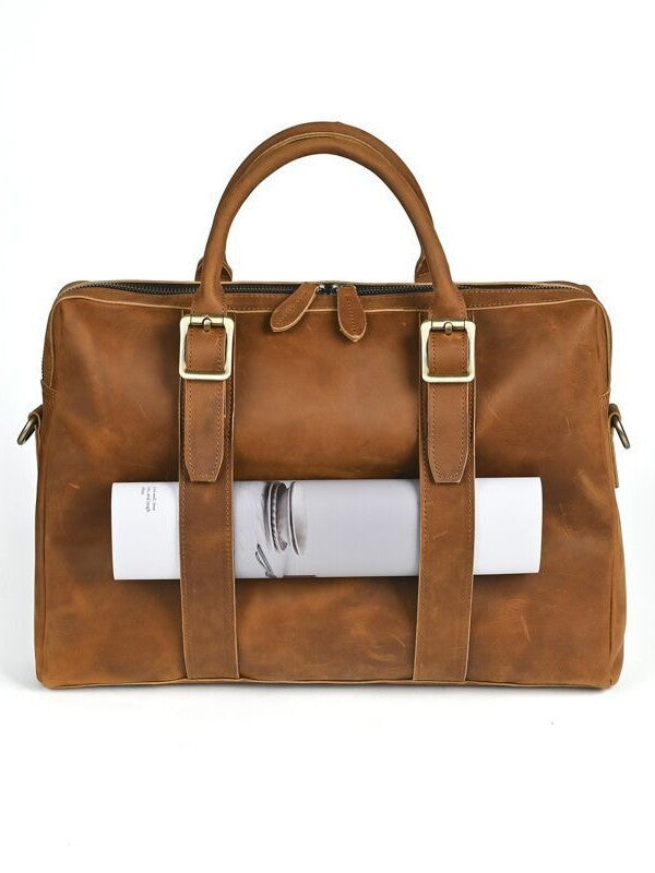 Vintage Leather Business Briefcase