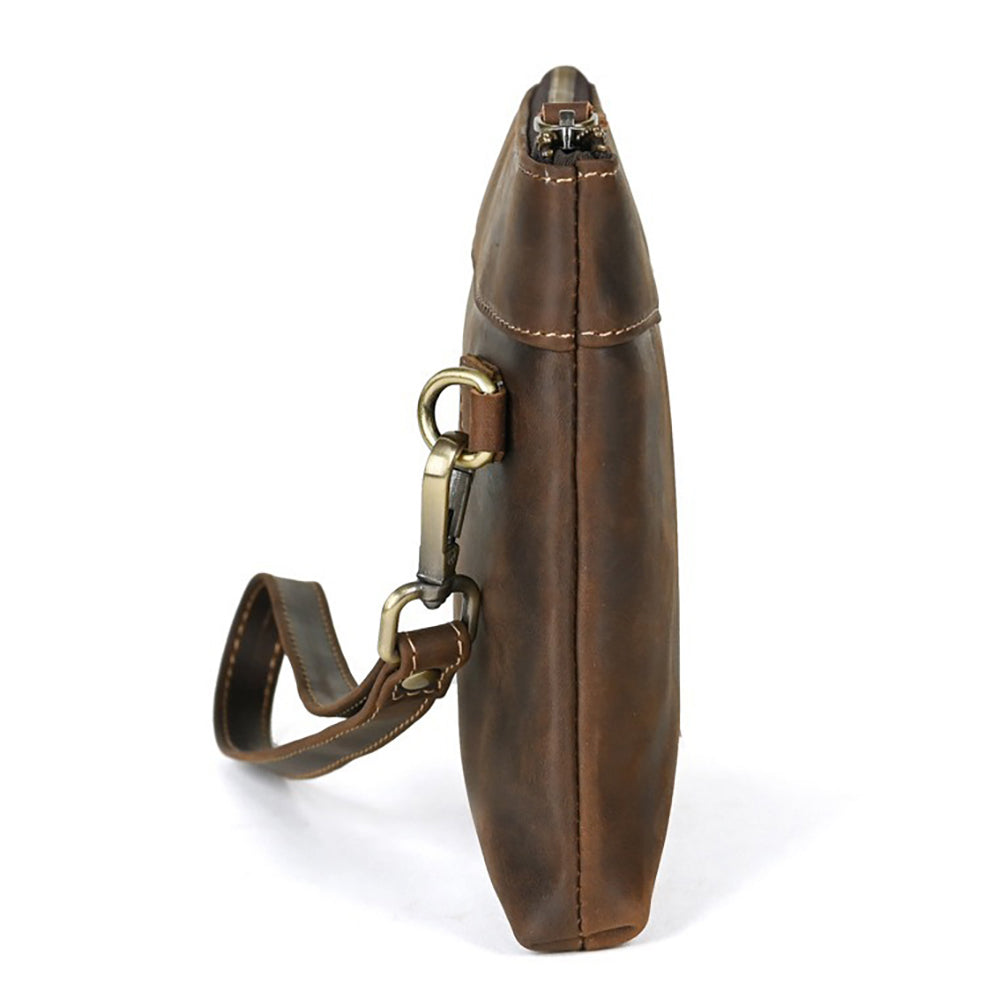 Vintage Leather Men's Clutch