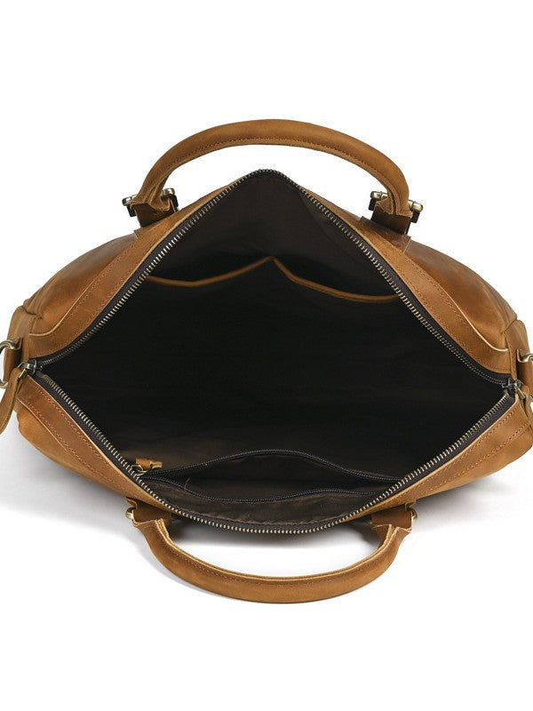 Vintage Leather Business Briefcase
