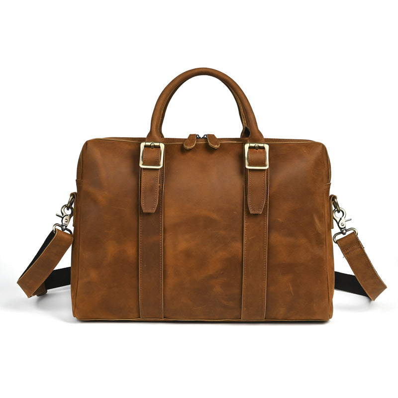 Vintage Leather Business Briefcase