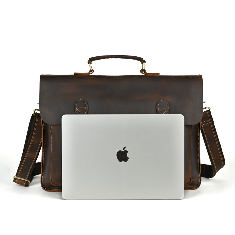 Vintage Leather Business Briefcase