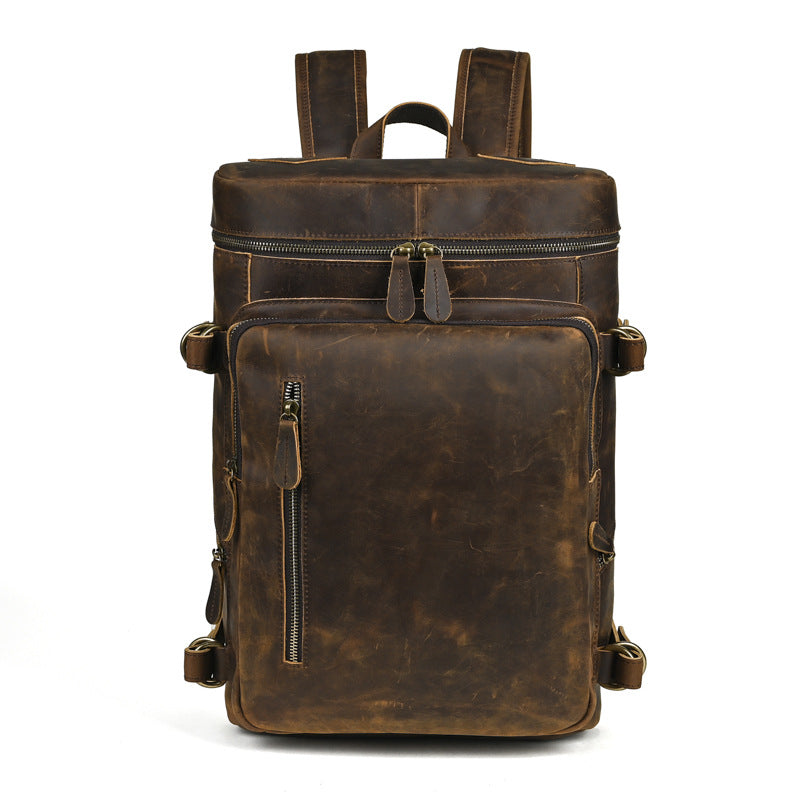 Vintage Leather Men's Backpack