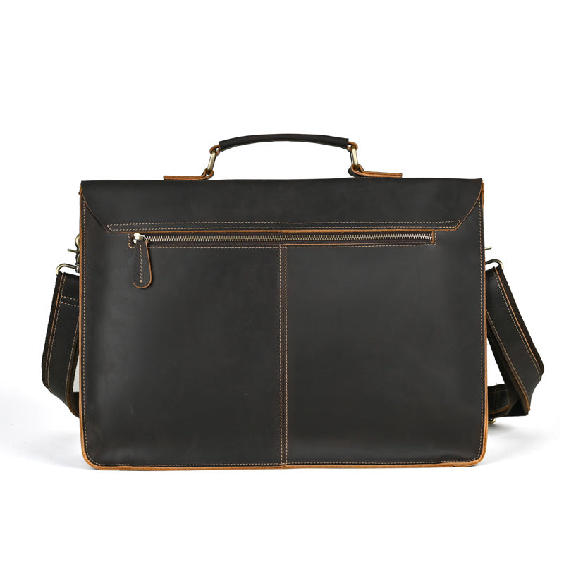 Vintage Leather Business Briefcase