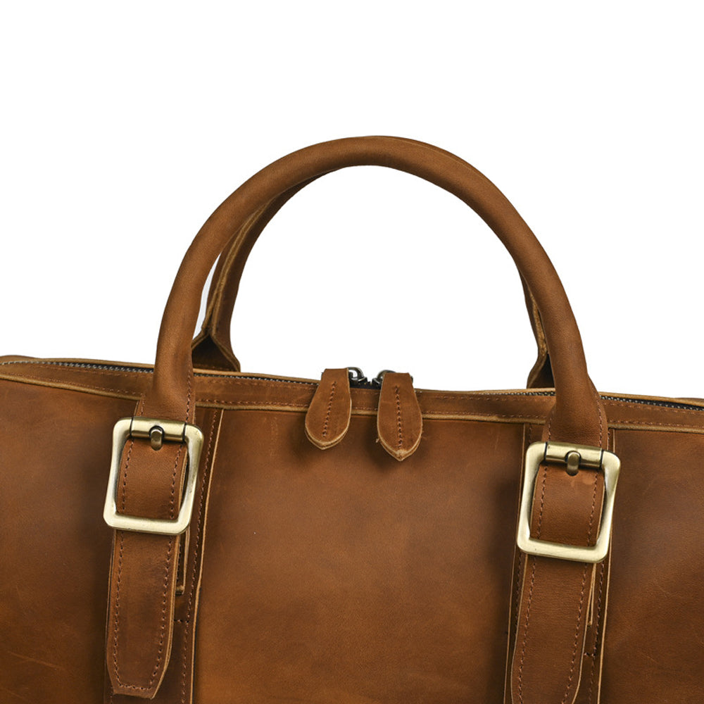 Vintage Leather Business Briefcase