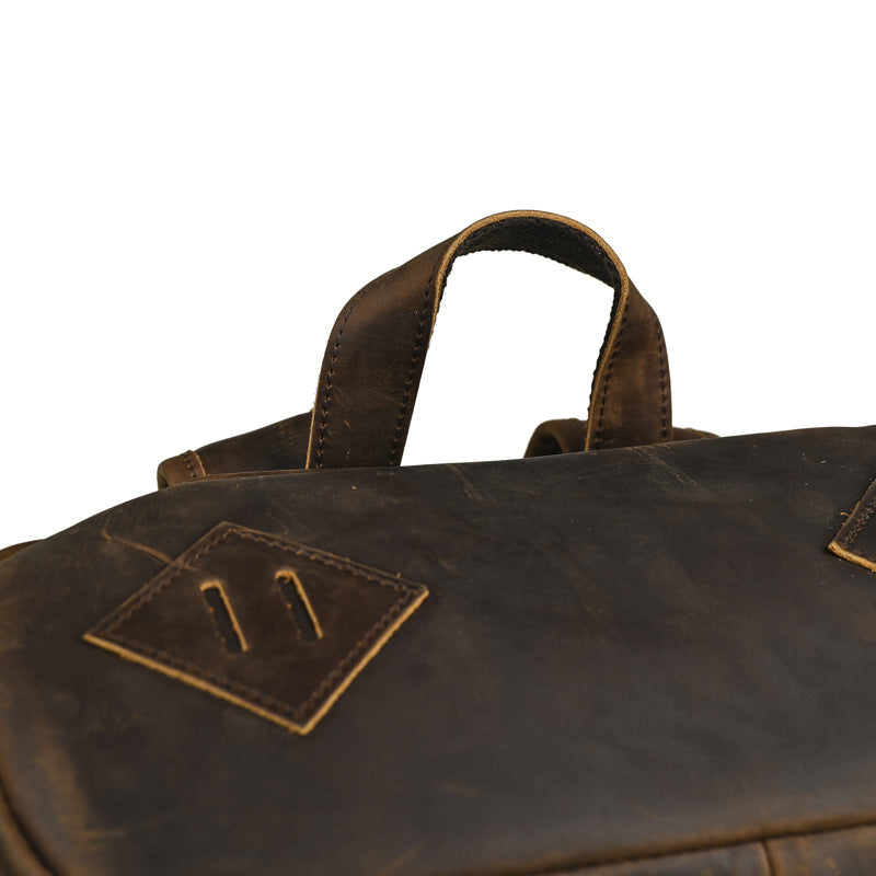 Vintage Leather Men's Backpack