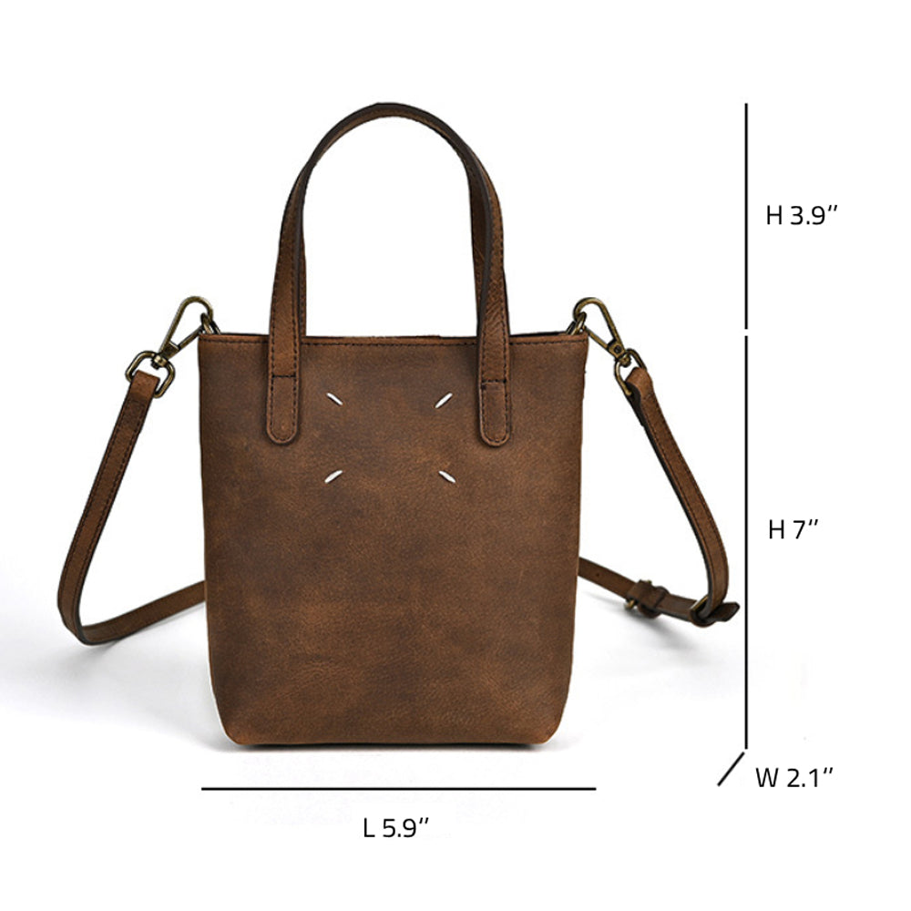 Genuine Leather Tote Bag for Women