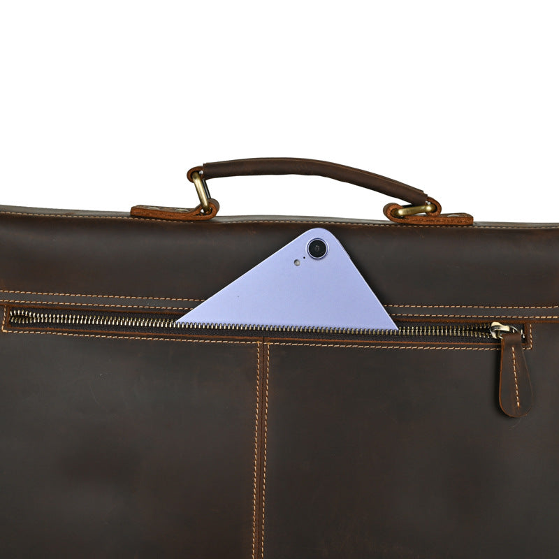 Vintage Leather Business Briefcase