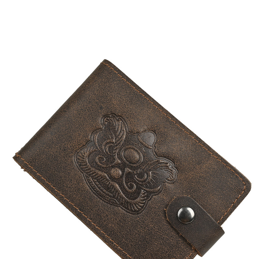 Executive Leather Passport & ID Wallet
