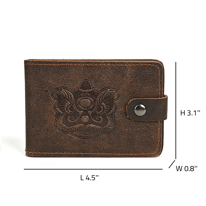 Executive Leather Passport & ID Wallet