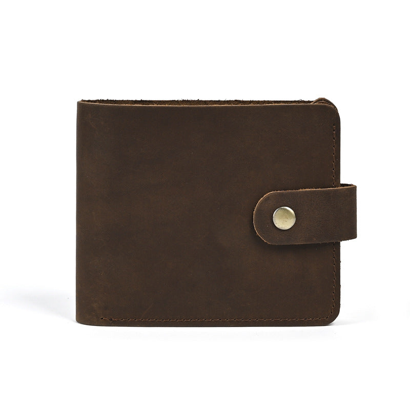 Vintage Leather Bi-fold with Coin Purse