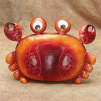 Cute Leather Crab Crossbody Bag