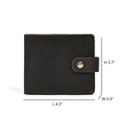 Vintage Leather Bi-fold with Coin Purse