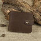 Vintage Leather Bi-fold with Coin Purse