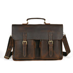 Vintage Leather Business Briefcase