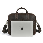 The Maverick - Vintage Leather Briefcase for Men
