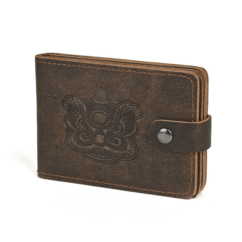 Executive Leather Passport & ID Wallet