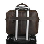 The Maverick - Vintage Leather Briefcase for Men