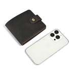 Vintage Leather Bi-fold with Coin Purse
