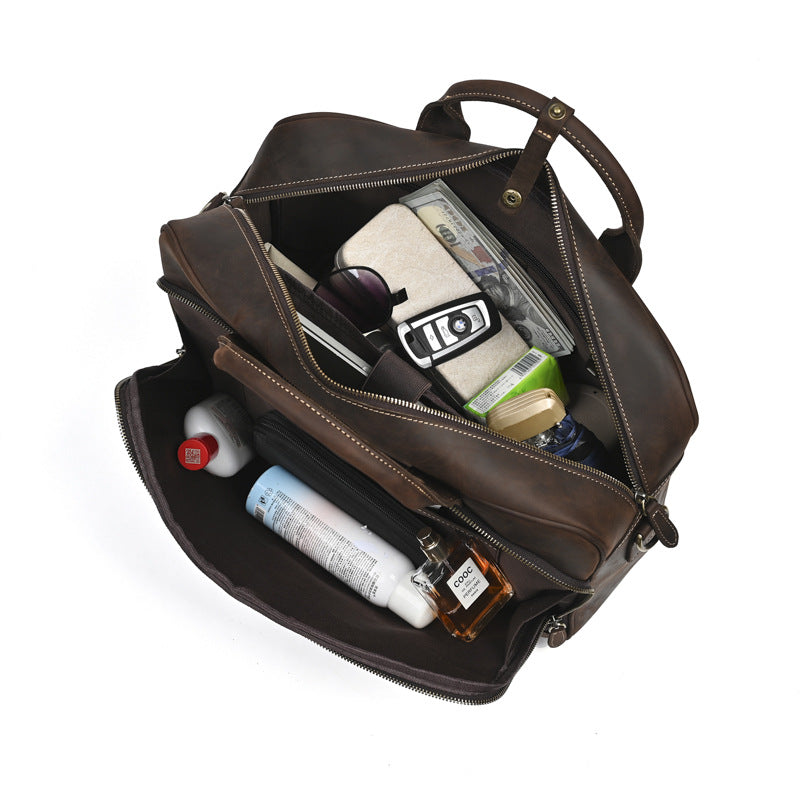 The Maverick - Vintage Leather Briefcase for Men