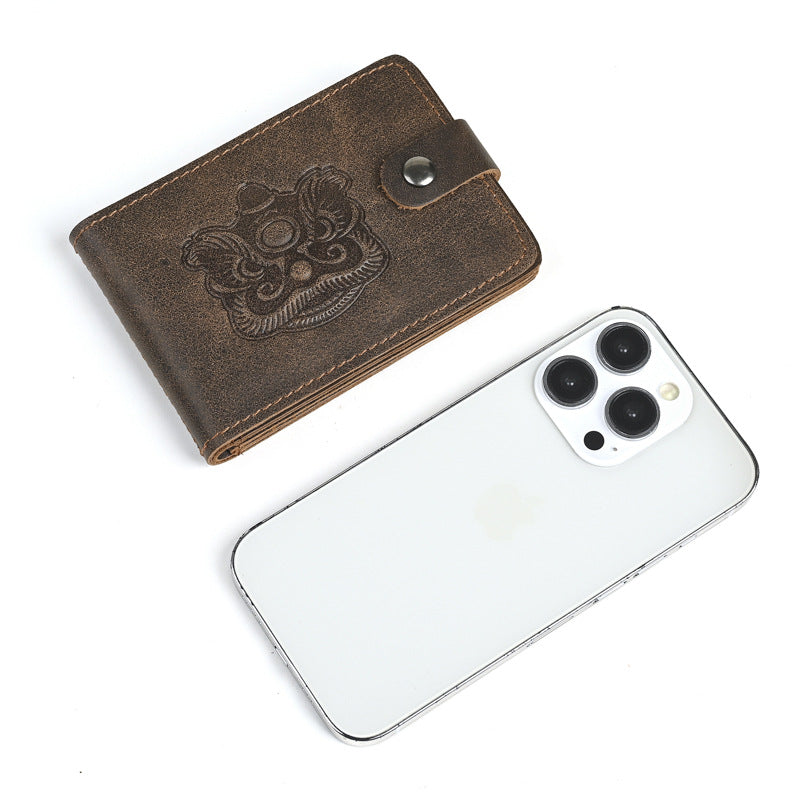 Executive Leather Passport & ID Wallet