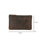 Vintage Leather Men's Clutch
