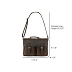 Vintage Leather Business Briefcase
