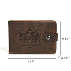 Executive Leather Passport & ID Wallet