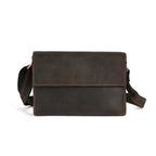 Full-Grain Vintage Leather Crossbody Bag