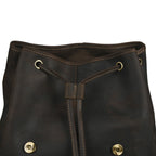 Vintage Crazy Horse Leather Rucksack